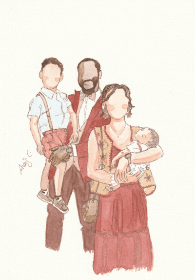 Aquarelle A5 sans arrière plan
